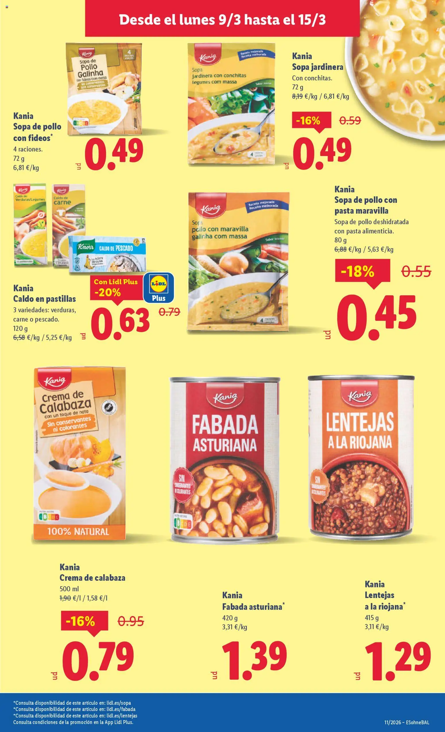 Lidl folleto │ válido desde el 09.03.2026 | Página: 19 | Productos: Πράσινο τσάι, Jardinera, Pescado, Crema