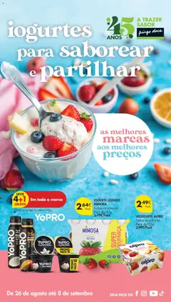 Pré-visualização Pingo Doce - Especial Iogurtes válido de 26.08.2025