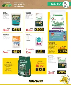 Anteprima del volantino Volantino Arcaplanet	 valido a partire dal 01.10.2025 | Pagina: 19 | Prodotti: Pollo, Pesce, Crocchette, Crocchette gatto