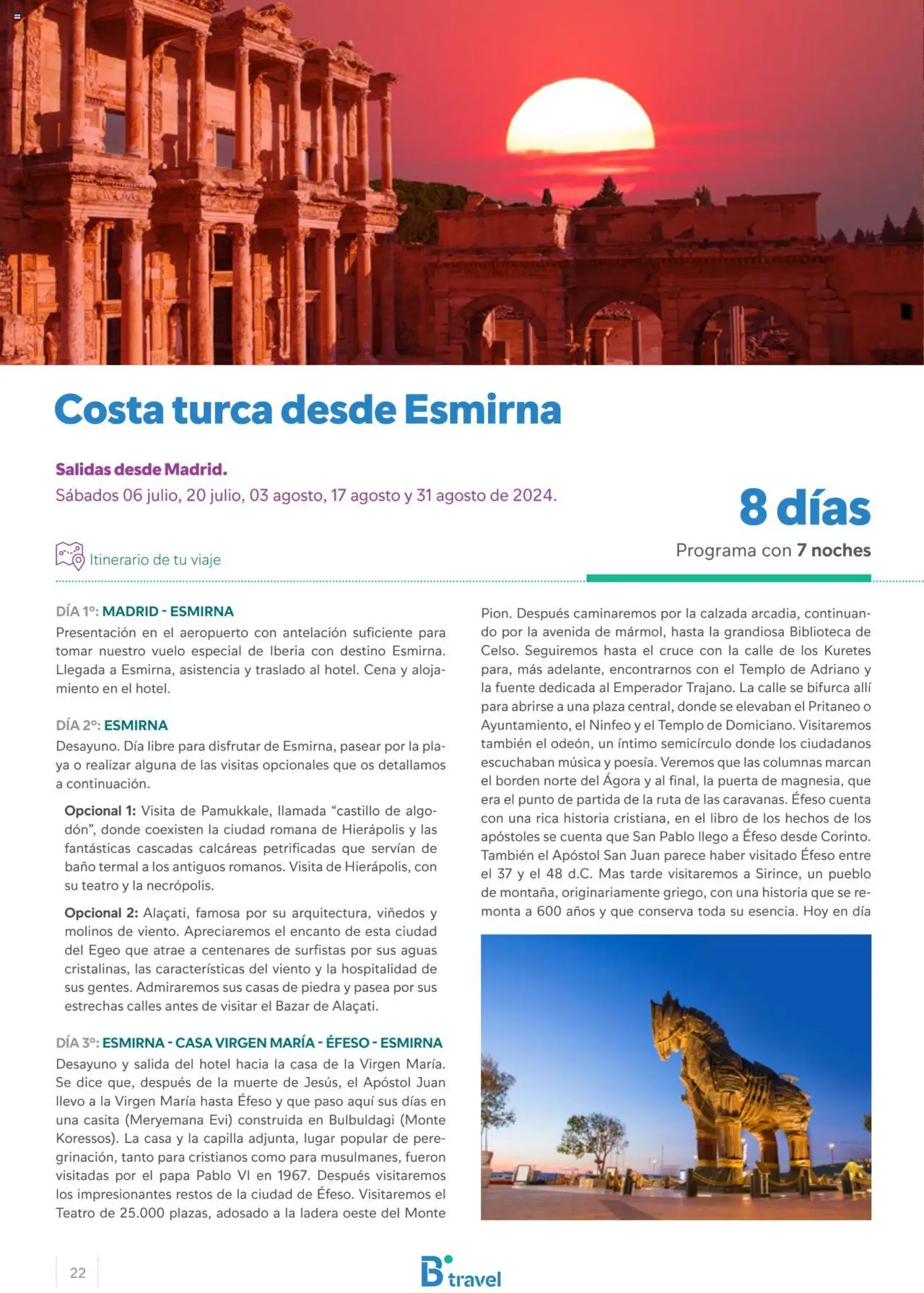 B the travel brand Turquía │ válido desde el 09.05.2024 | Página: 22 | Productos: Biblioteca, Baño