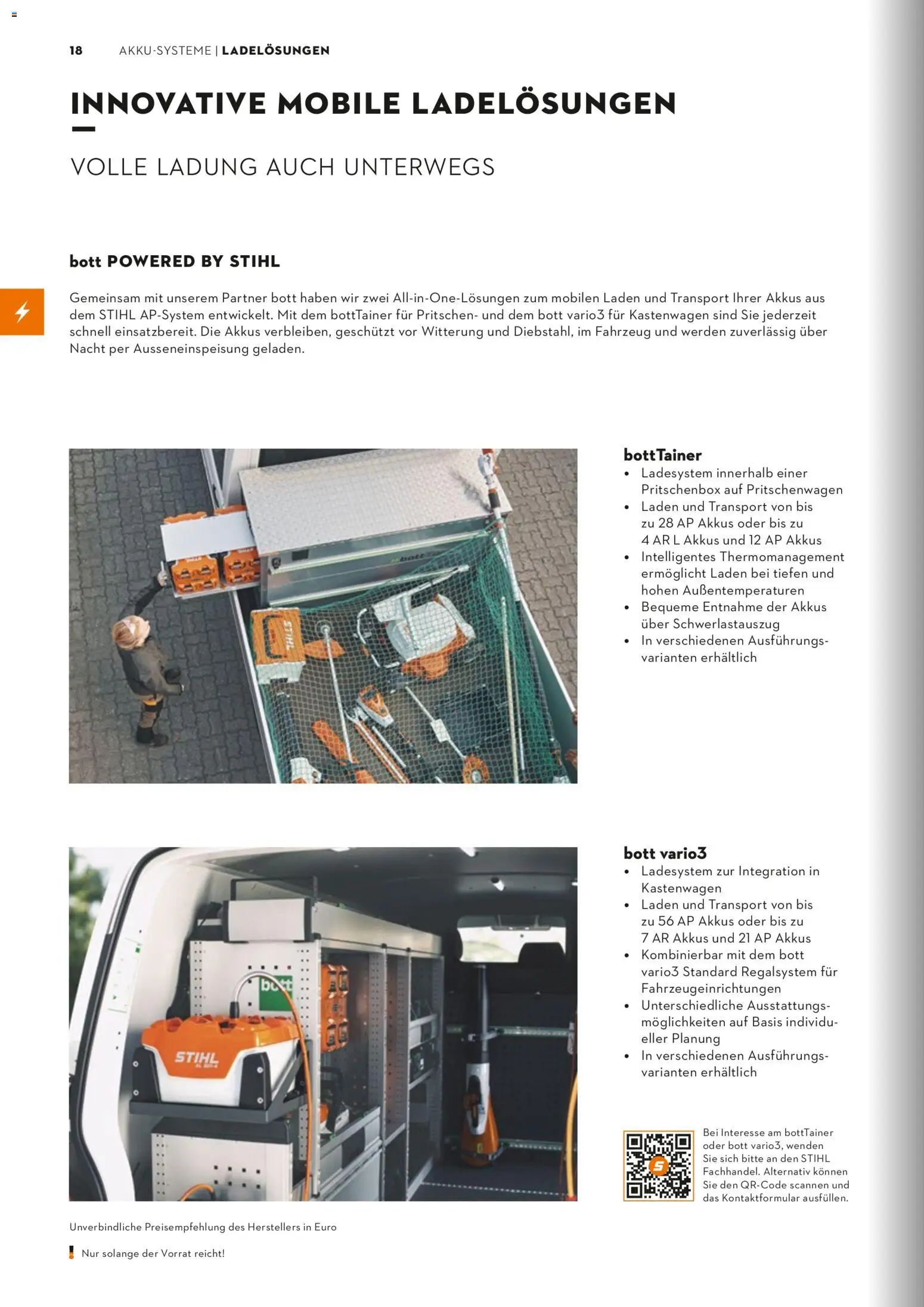 STIHL Katalog – gültig ab 01.01.2026 | Seite: 18 | Produkte: Bett