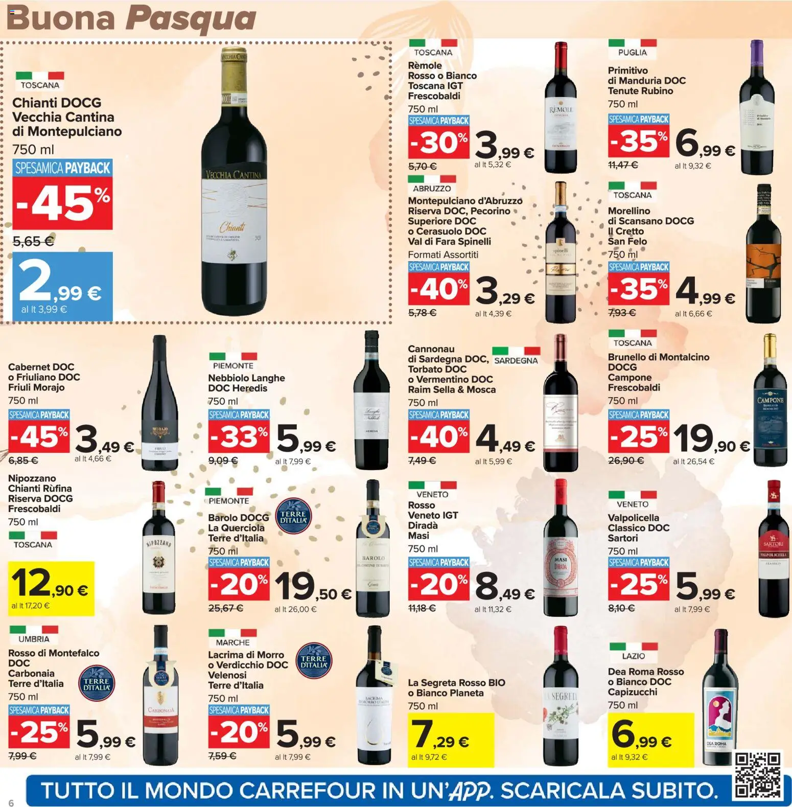 Volantino Carrefour del 24.03.2026 | Pagina: 6 | Prodotti: Pecorino