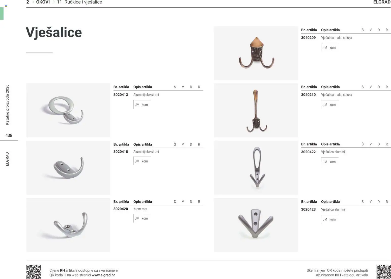 Elgrad katalog | vrijedi od 02.02.2026 | Stranica: 27 | Proizvodi: Vješalica, Vješalice