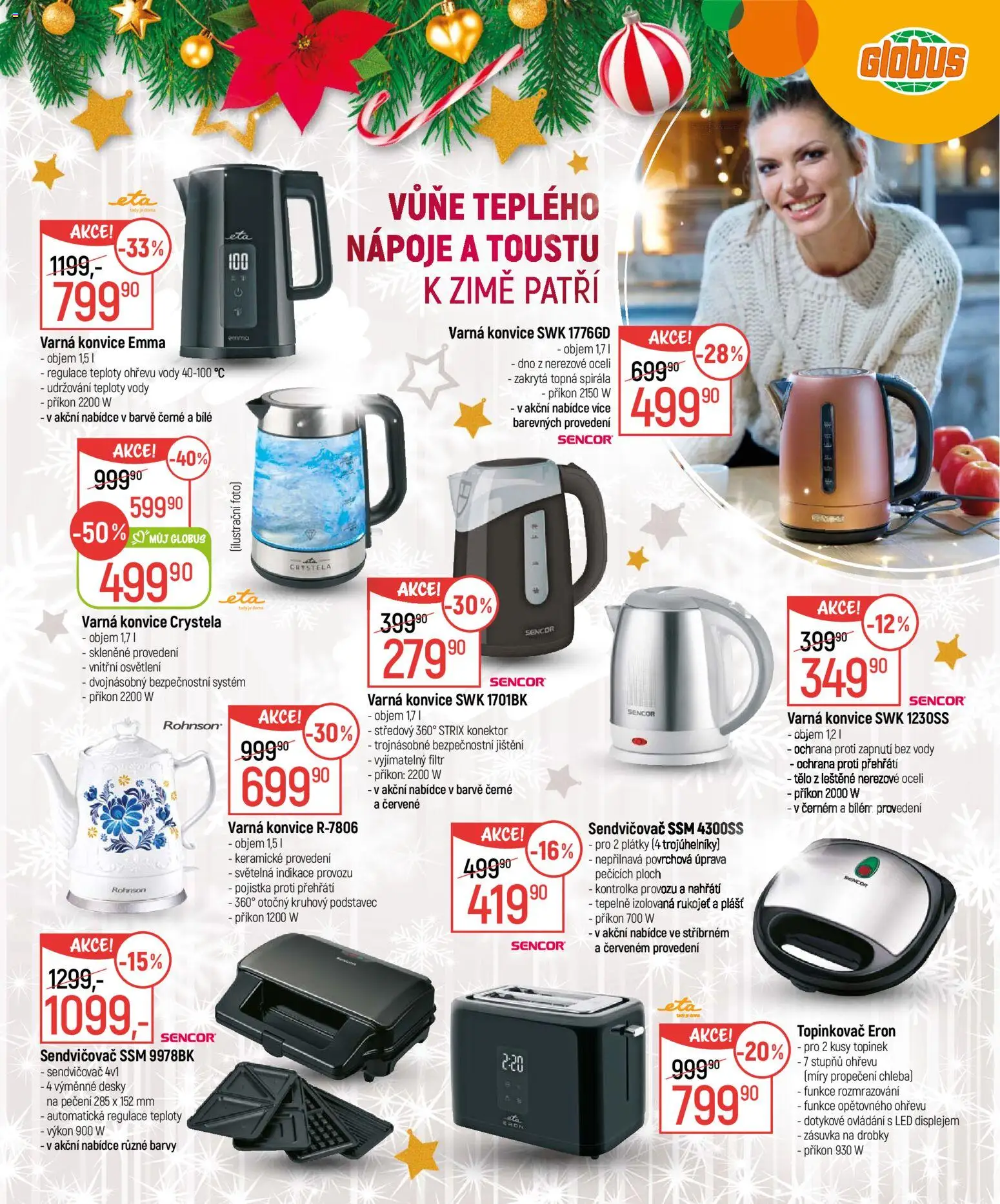 Globus leták - Praha-Štěrboholy  od 26.11.2025 | Strana: 7 | Produkty: Konektor, Varná konvice, Barvy, LED