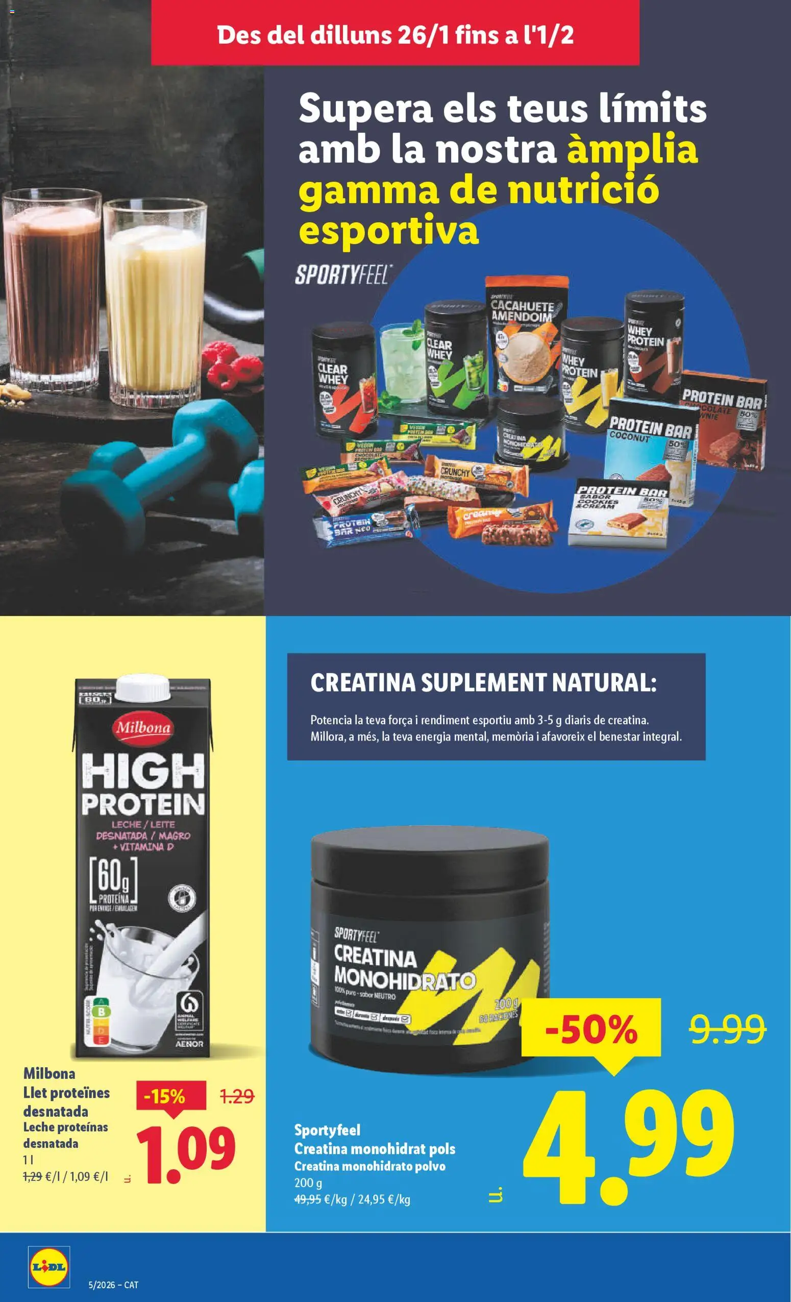 Lidl folleto │ válido desde el 26.01.2026 | Página: 20 | Productos: Polvo, Leche