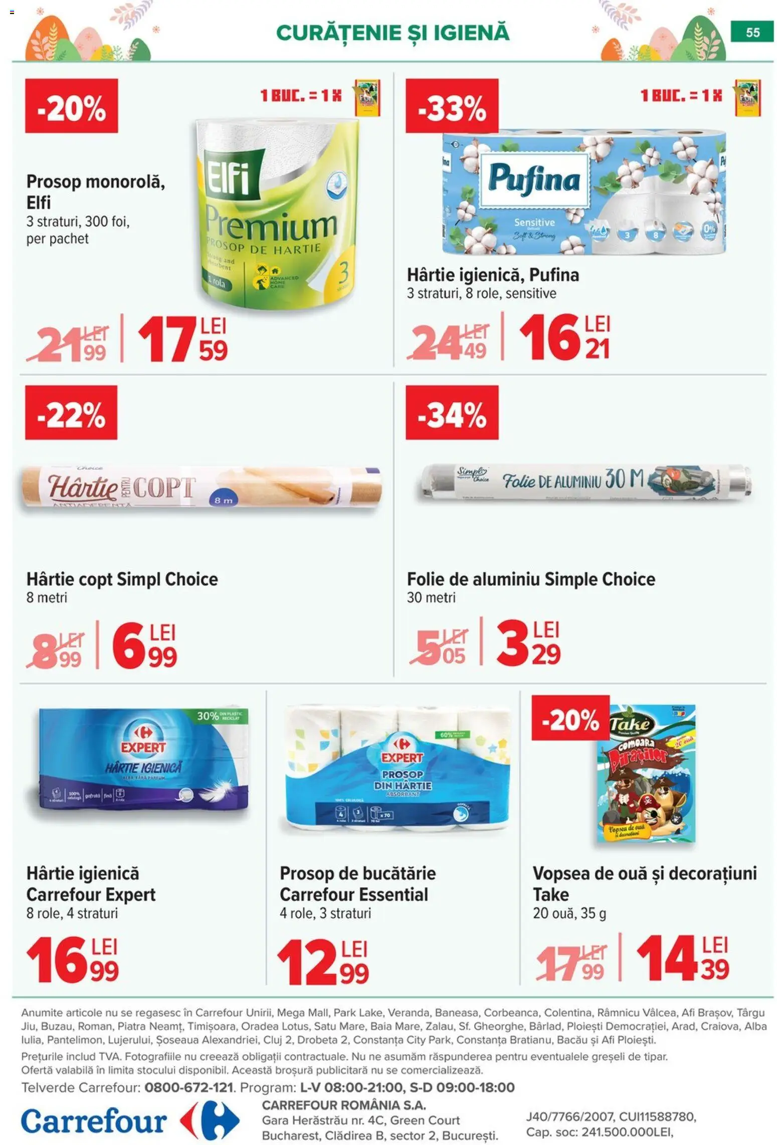 Noul catalog Carrefour – valabil de la 06.04.2026 | Pagină: 61 | Produse: Vopsea, Bucătărie, Ouă