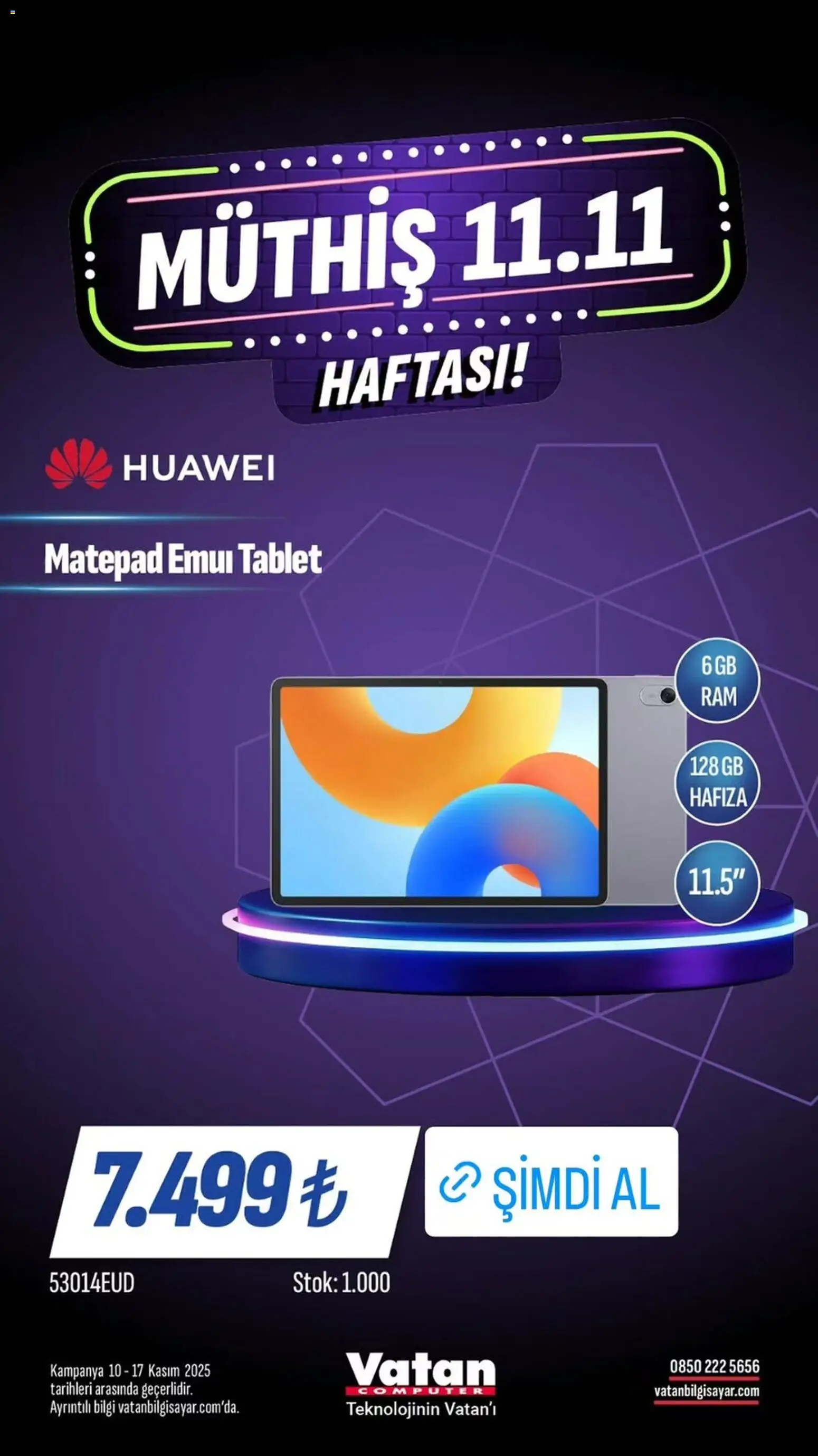 Vatan Bilgisayar Black Friday - 10.11.2025 tarihinden itibaren geçerlidir | Sayfa: 3