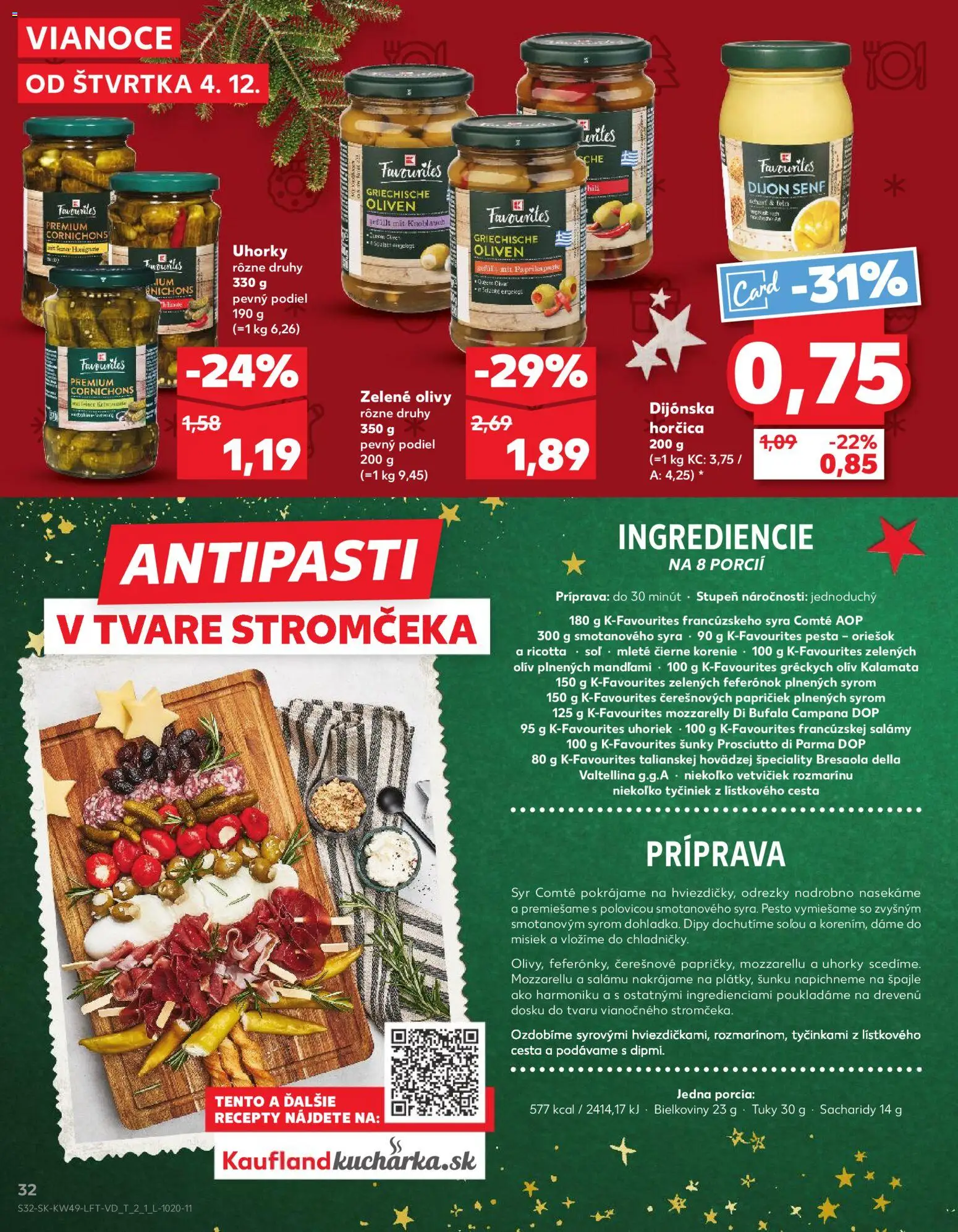 Nové Kaufland akcie – leták je platný od 04.12.2025 | Strana: 32 | Produkty: Čierne korenie, Korenie, Soľ, Uhorky