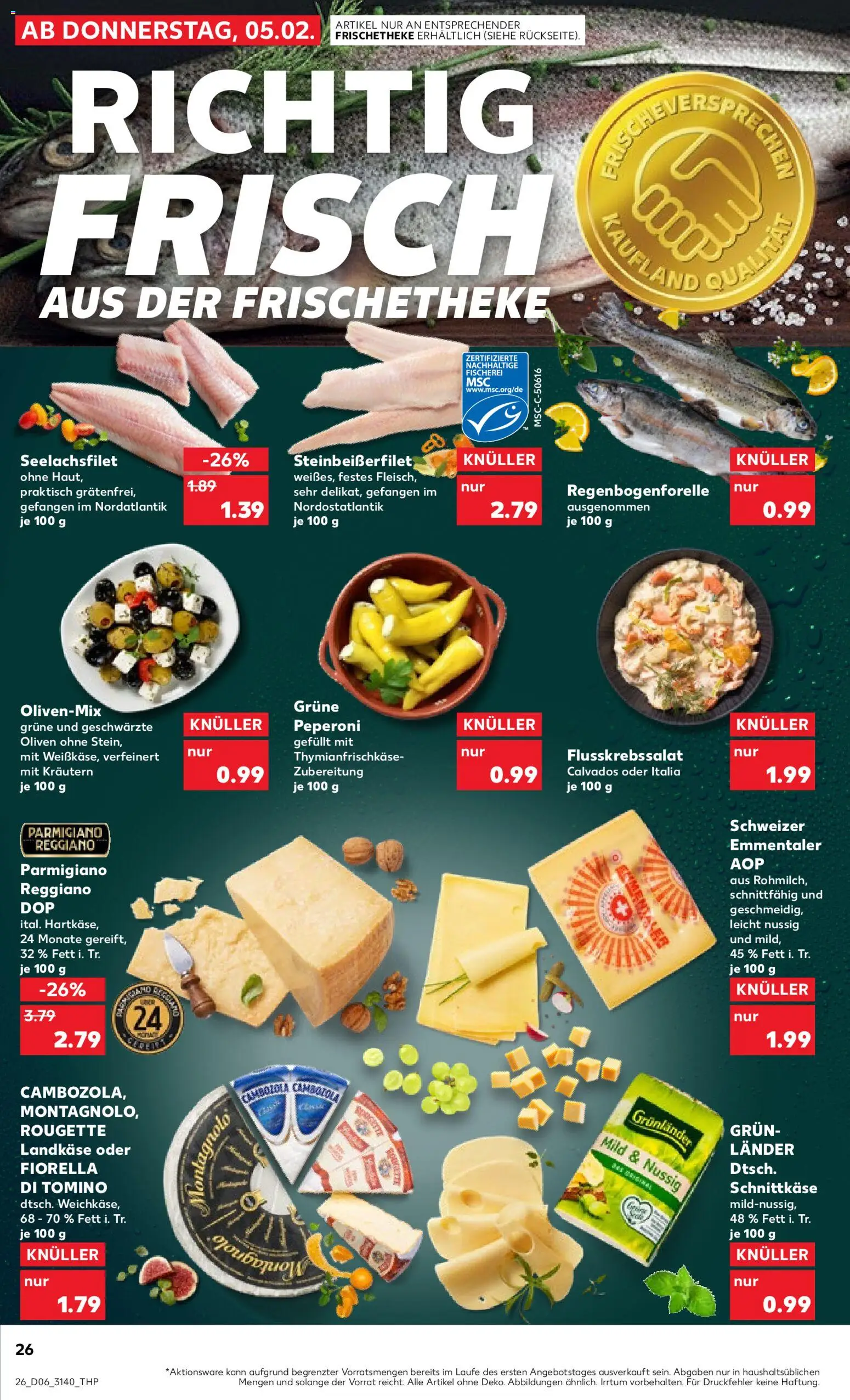 Kaufland prospekt Leipzig	 – gültig ab 05.02.2026 | Seite: 26 | Produkte: Grunlander