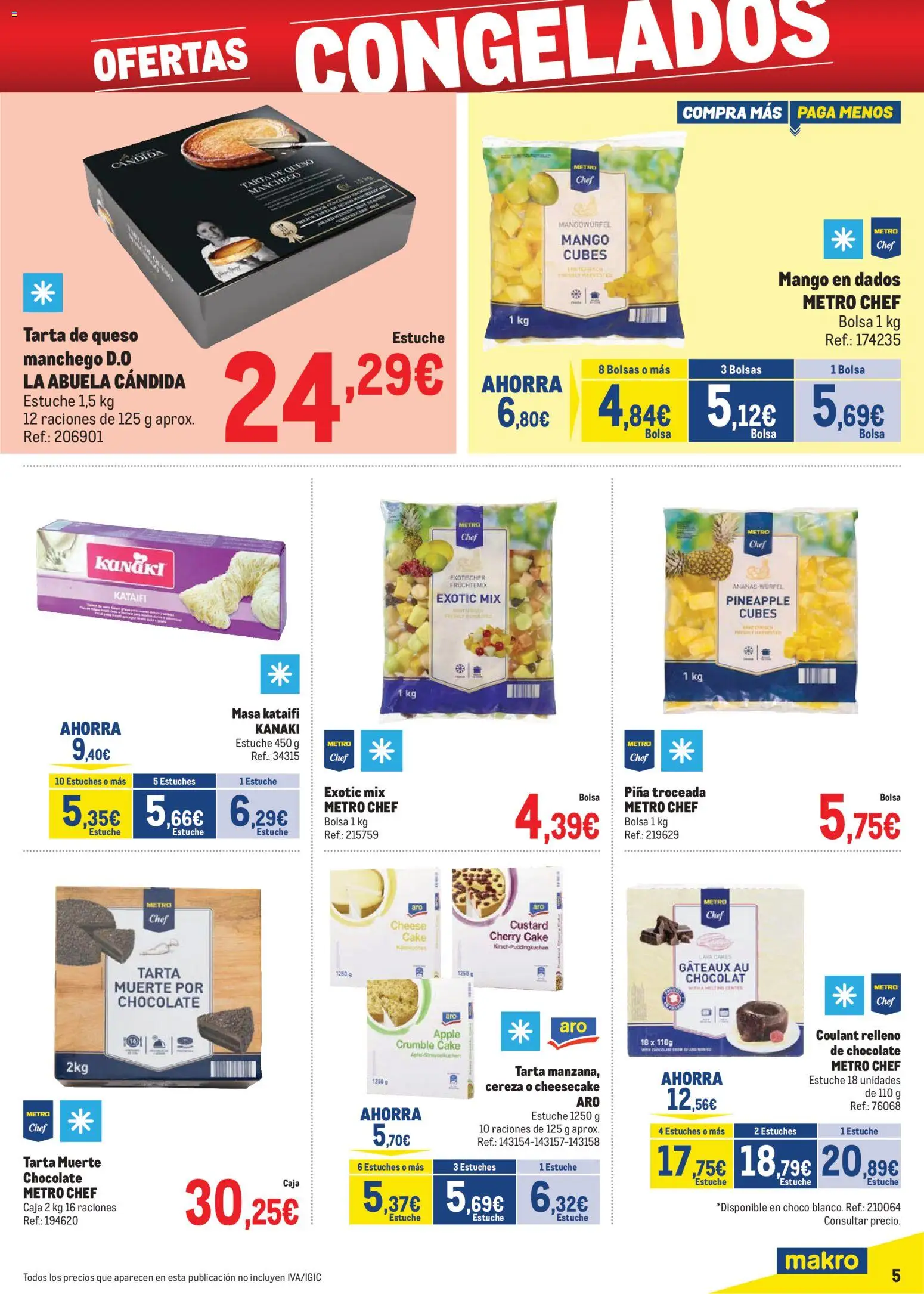Makro - Precios Centro │ válido desde el 06.01.2026 | Página: 5 | Productos: Piña, Apple, Bolsa, Ρούτερ
