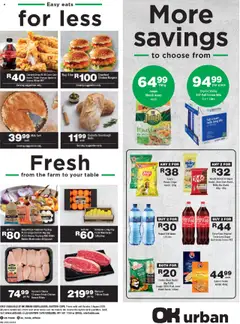 OK Foods Eastern Cape - OK Urban │ valid from 23.07.2025 | Page: 2 | Products: Chutney, Fanta, Nuts, Water