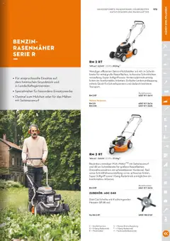 STIHL Katalog ab 01.01.2025 gültig | Seite: 173 | Produkte: Rasenmäher