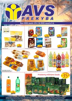 AVS leidinys galioja nuo 19.01.2026