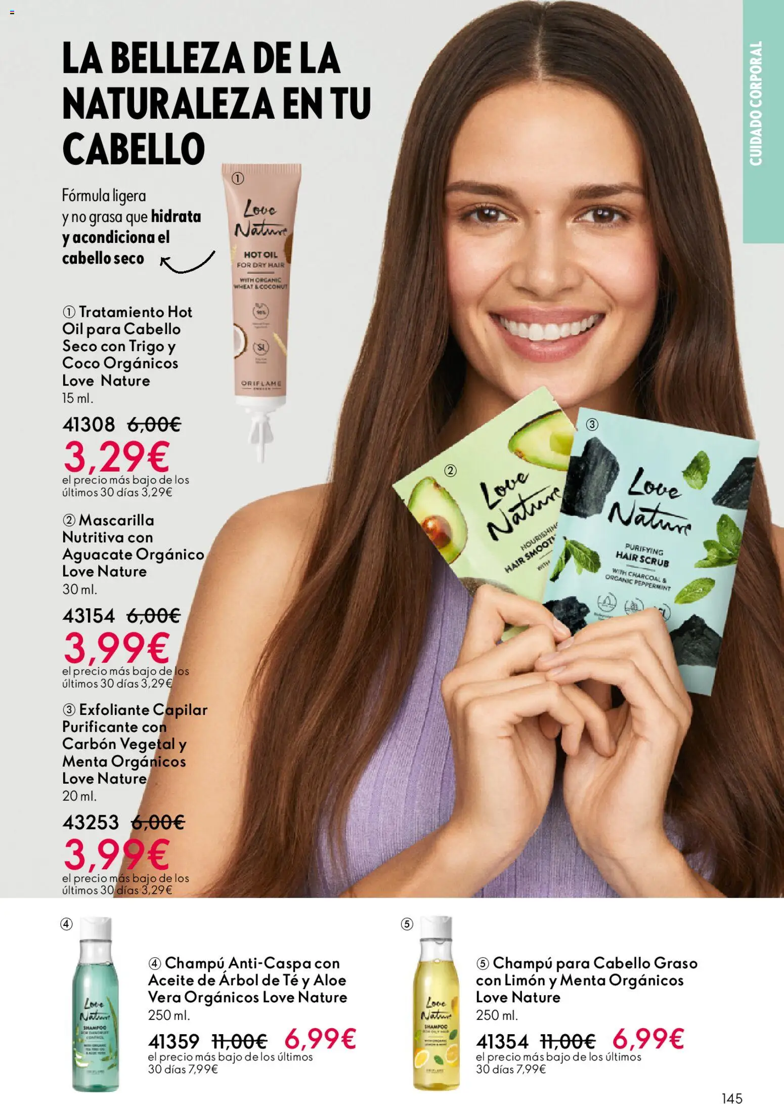 Oriflame - Catálogo Campaña 16 │ válido desde el 19.11.2025 | Página: 145 | Productos: Champú, Té, Γαύρος, Champú anticaspa