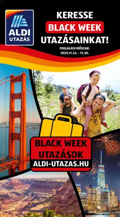 Aldi Black Friday - amely érvényes a következő dátumtól: 24.11.2025