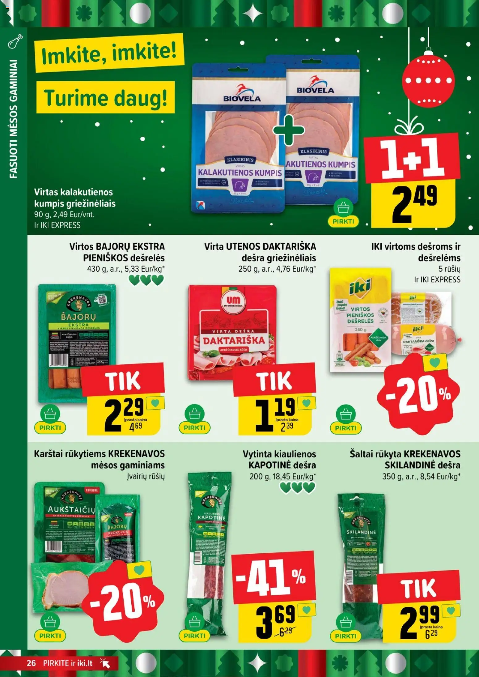 IKI akcijos nuo 01.12.2025 | Puslapis: 26