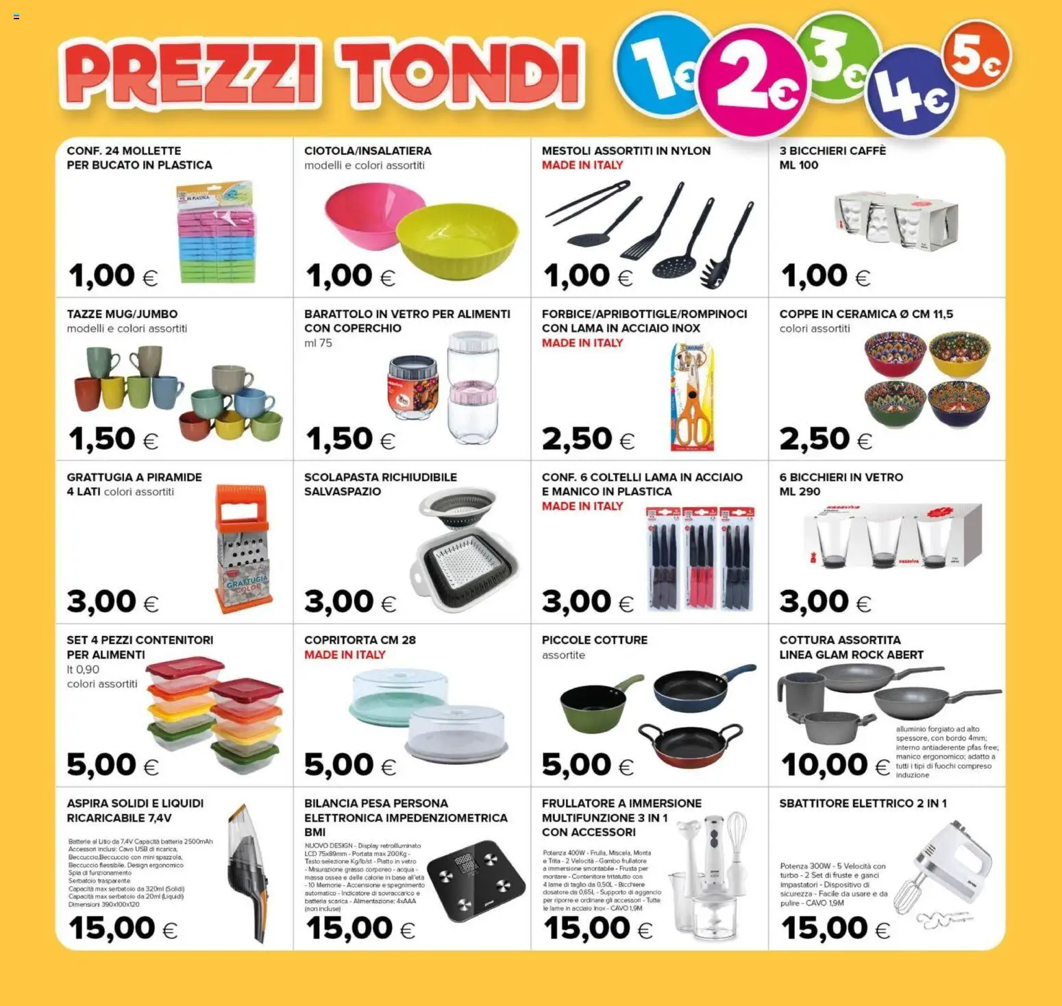 Volantino Oasi del 15.01.2026 | Pagina: 21 | Prodotti: Frullatore, Contenitore, Batteria, Batterie