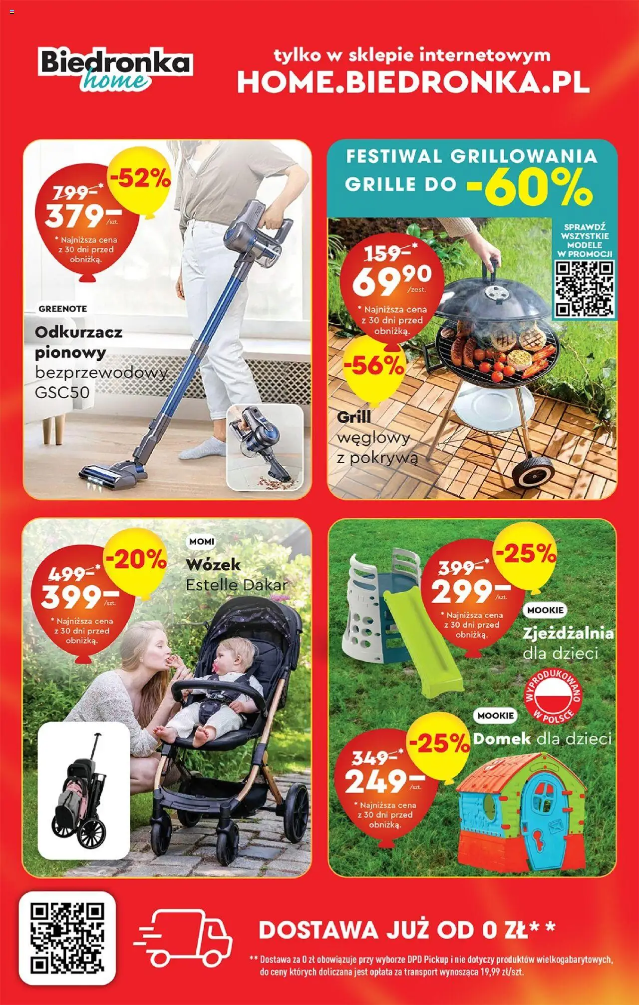 Biedronka gazetka - Okazje tygodnia od 31.05.2025 | Strona: 44 | Produkty: Grill, Odkurzacz, Cleaner, Odkurzacz pionowy