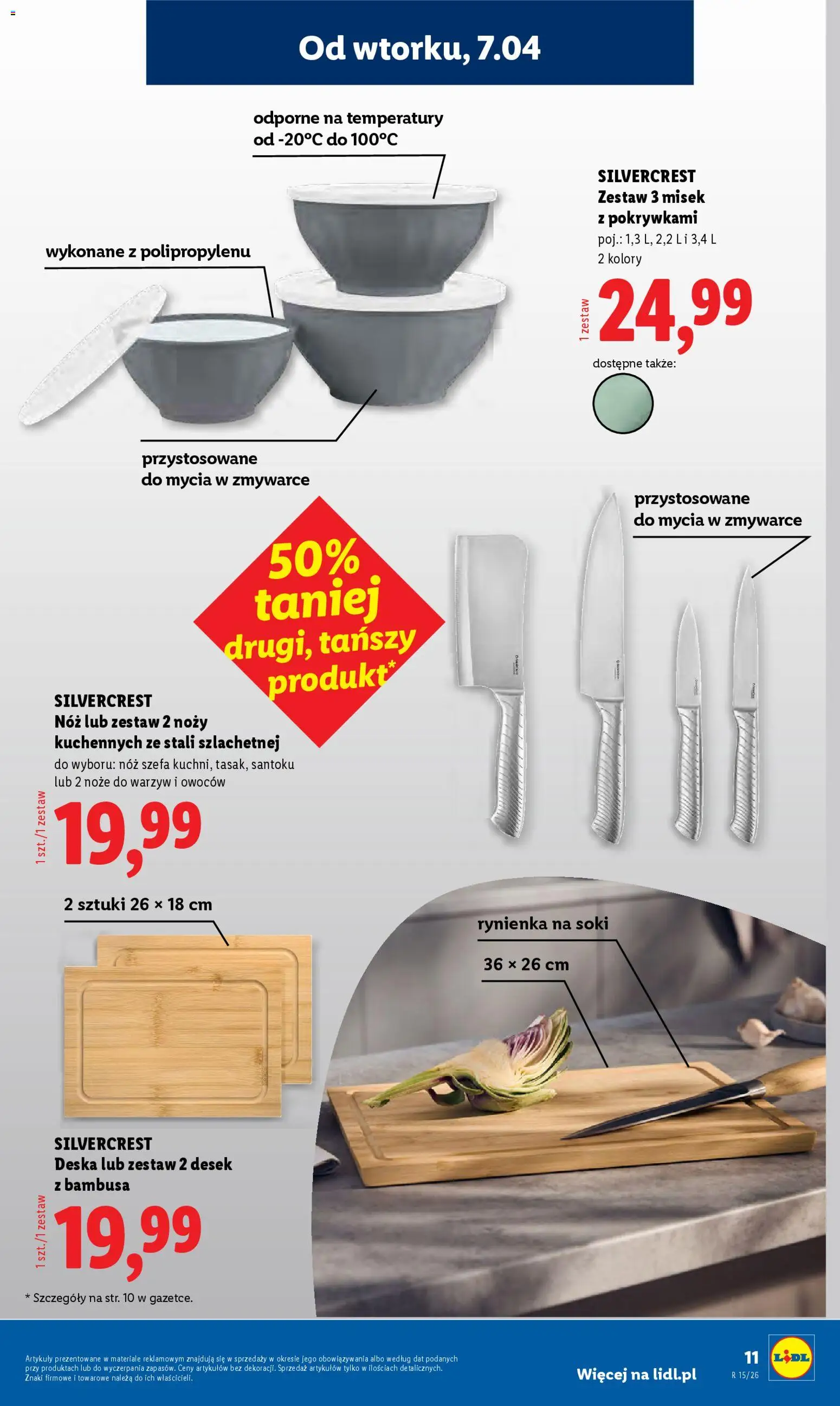 Lidl Katalog od 07.04.2026 | Strona: 13 | Produkty: Soki