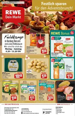 Rewe prospekt Duisburg / Duissern	 ab 23.11.2025 gültig
