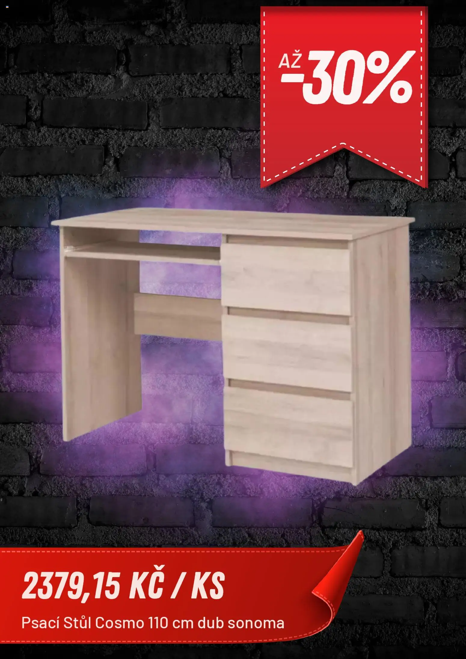 BAUMAX Black Friday od 07.11.2025 | Strana: 8 | Produkty: Stůl, Psací stůl