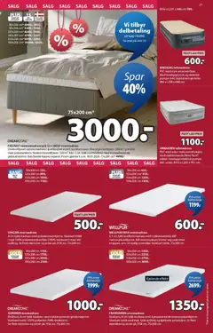 Forhåndsvisning av JYSK kundeavis gyldig fra 29.12.2025 | Side: 21