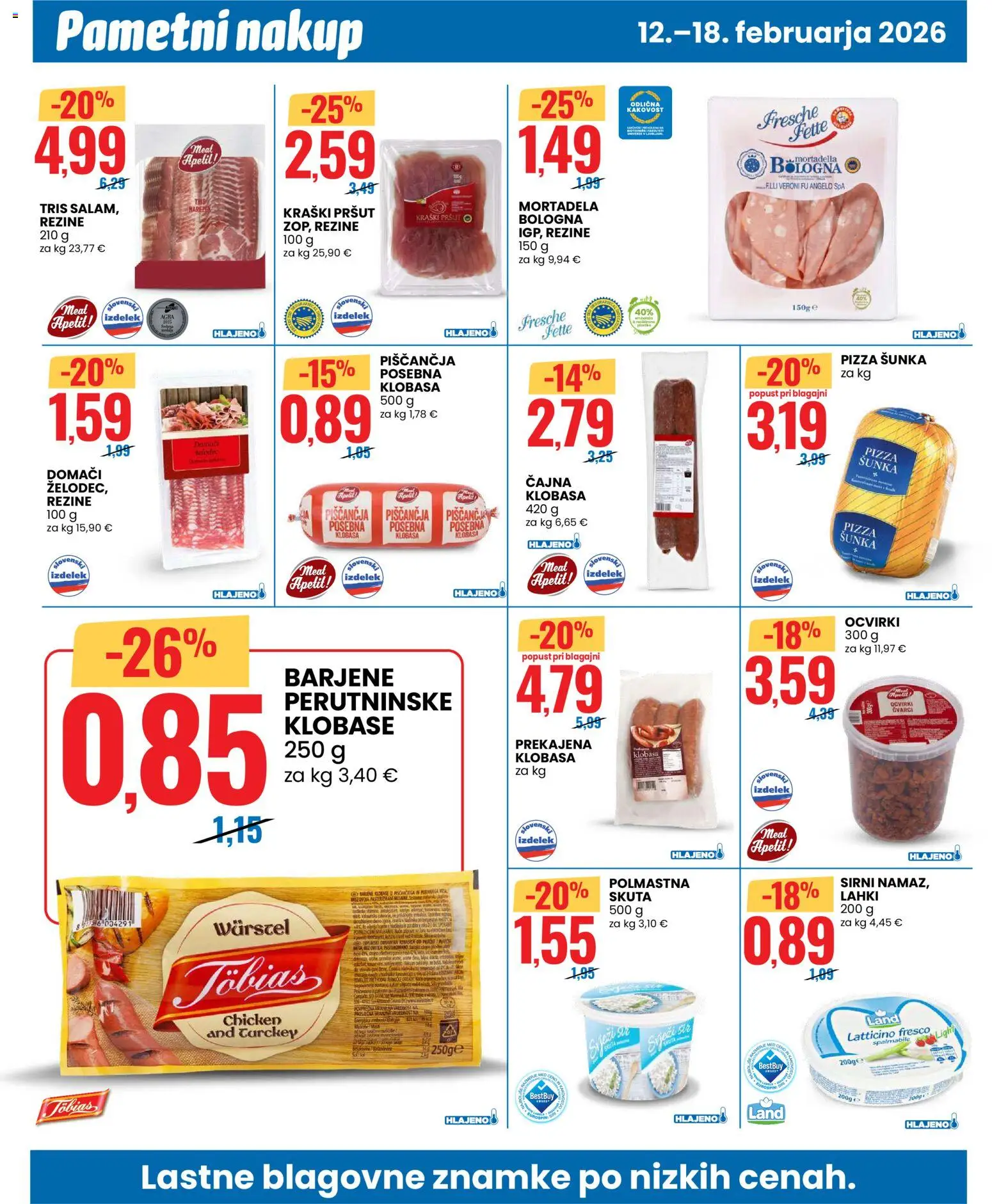 Novi Eurospin katalog ponudbe – veljaven od 12.02.2026 | Stran: 6