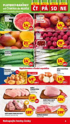 Penny Market leták - Čtvrtečník od 24.07.2025 | Strana: 2