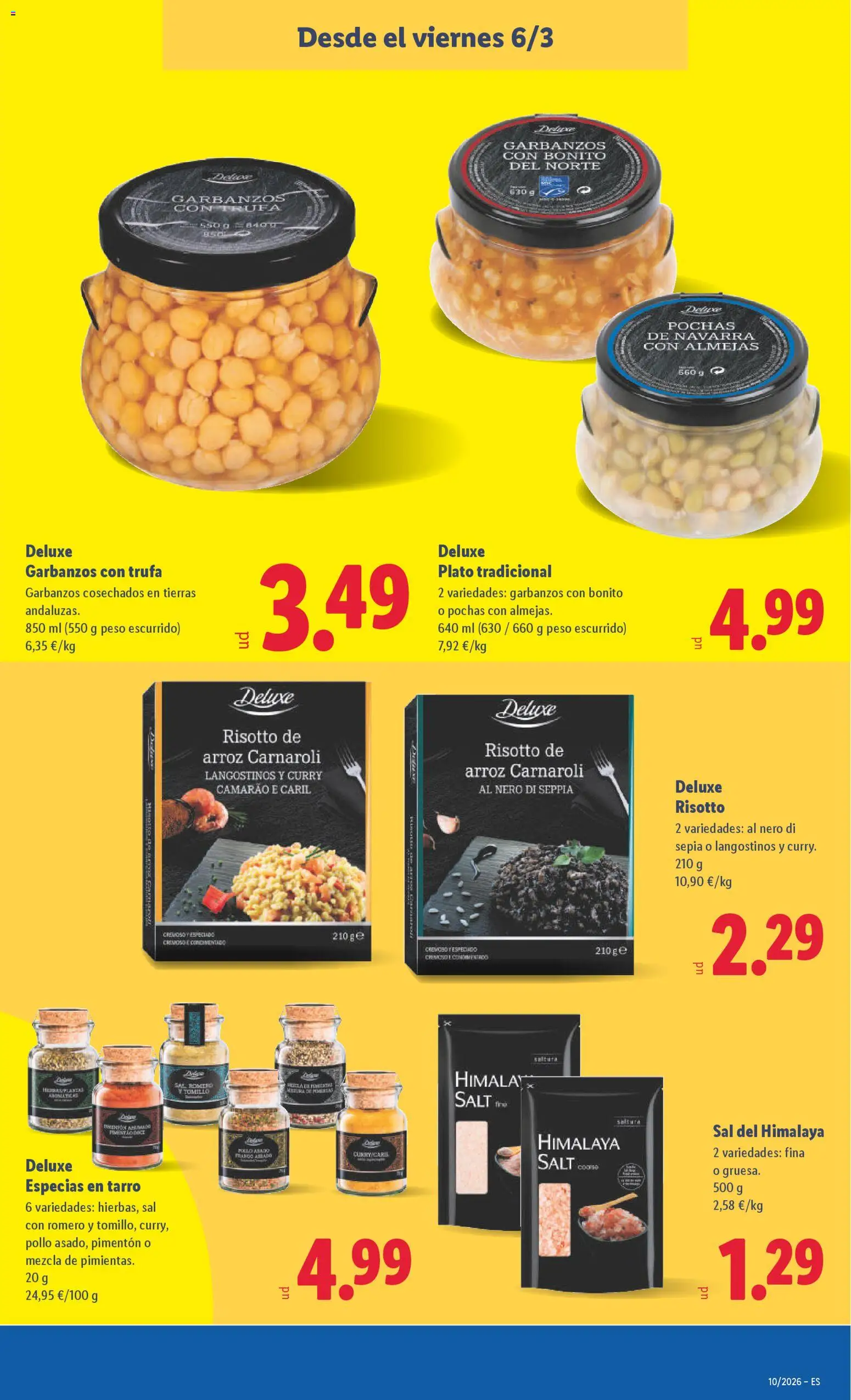 Lidl folleto │ válido desde el 02.03.2026 | Página: 43 | Productos: Arroz, Peso