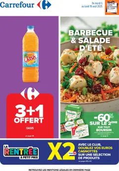 Carrefour - Prévisualisation de Carrefour catalogue barbecue & salade d'été valide à partir de 05.08.2025