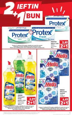 Ofertele Kaufland valabile de la 15.04.2026 | Pagină: 11 | Produse: Săpun solid, Pomelo, Toaletă, Odorizant toaletă