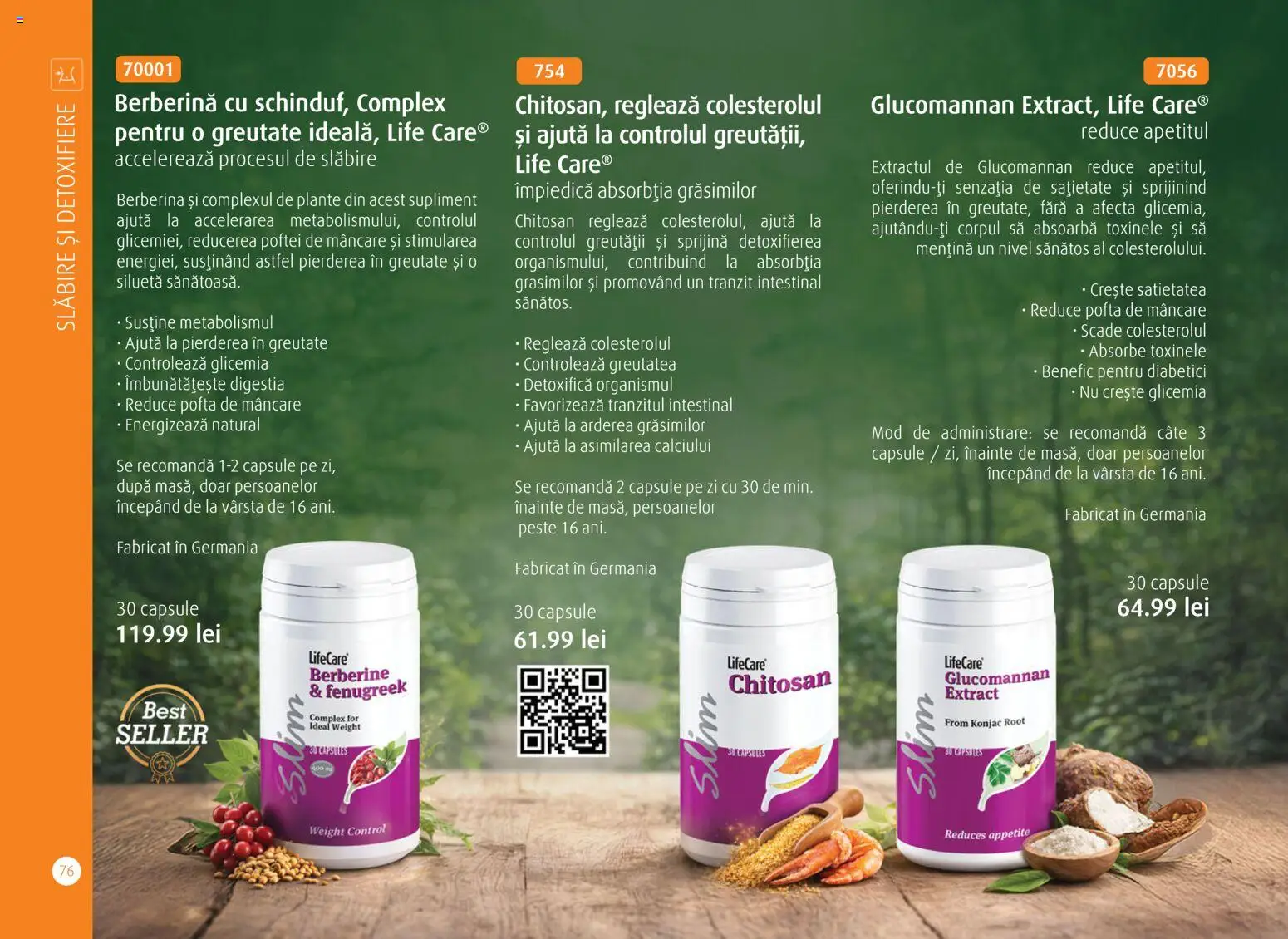 Noul catalog Life Care – valabil de la 01.04.2026 | Pagină: 78 | Produse: Pește