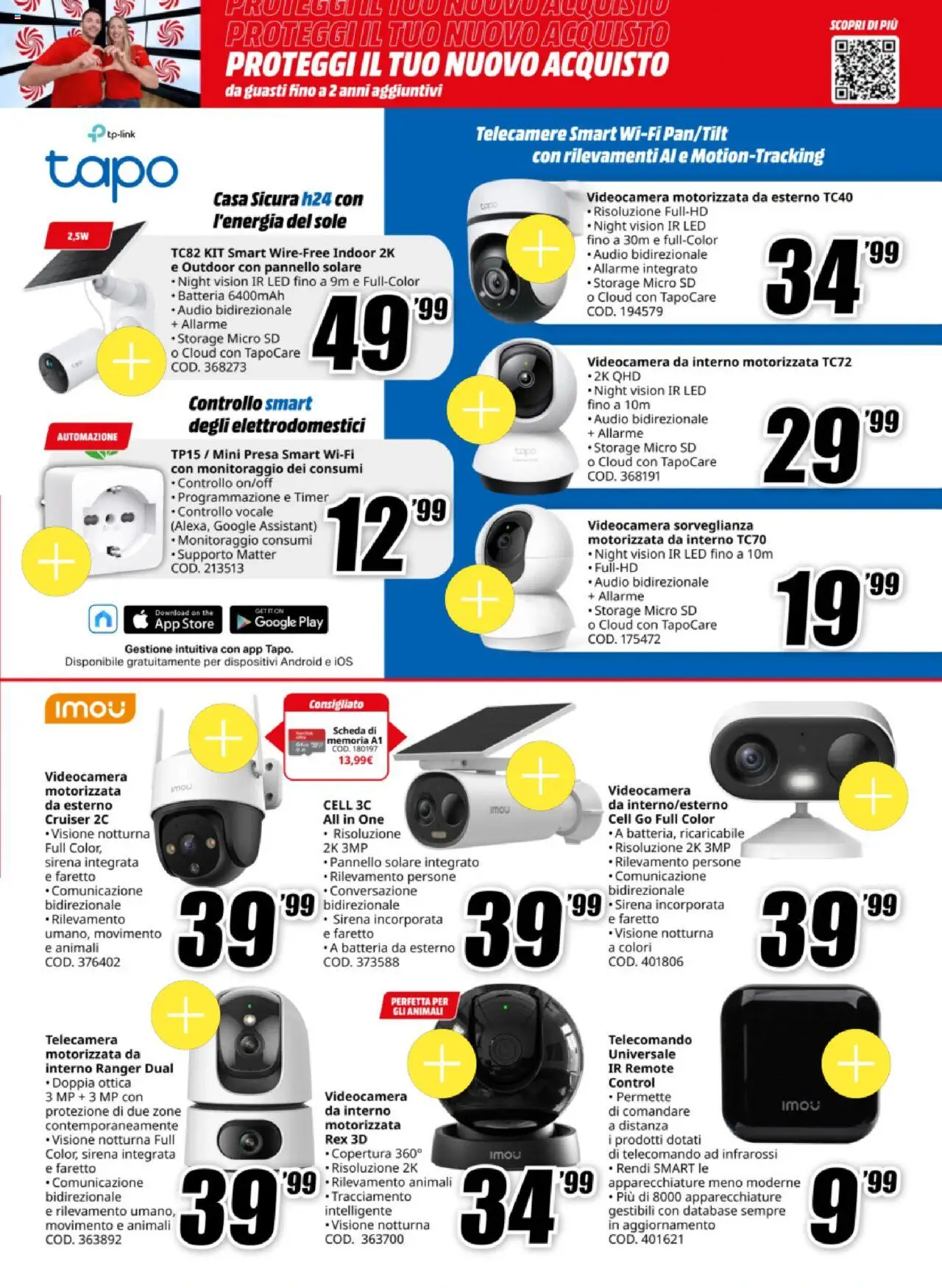 Volantino Media World del 03.10.2025 | Pagina: 7 | Prodotti: Scheda di memoria, Videocamera, Presa, Batteria