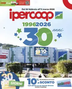 Anteprima del volantino Ipercoop Savona catalogo valido a partire dal 26.02.2026
