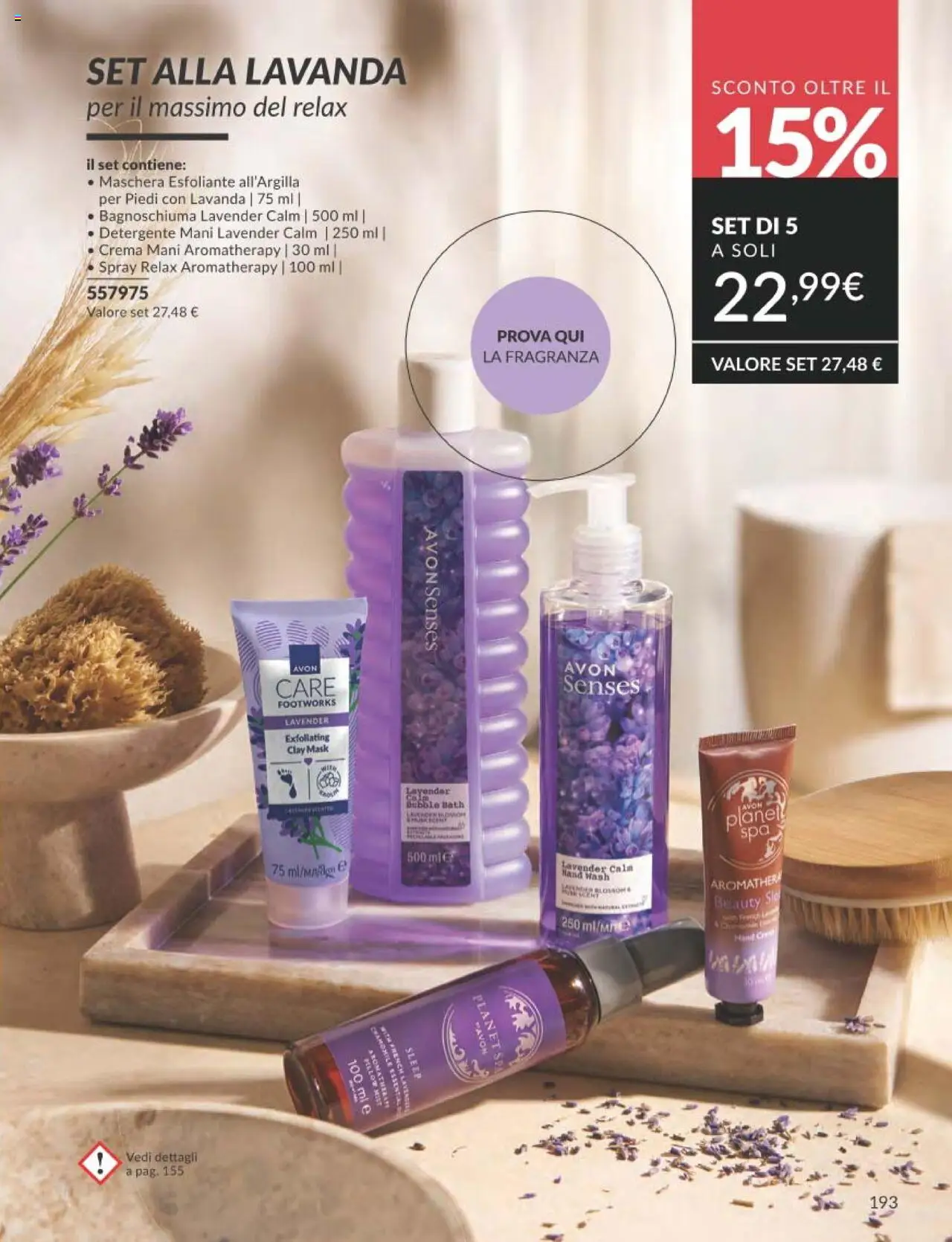 Volantino Avon del 01.09.2025 | Pagina: 193 | Prodotti: Crema, Detergente, Lavanda, Fragranza