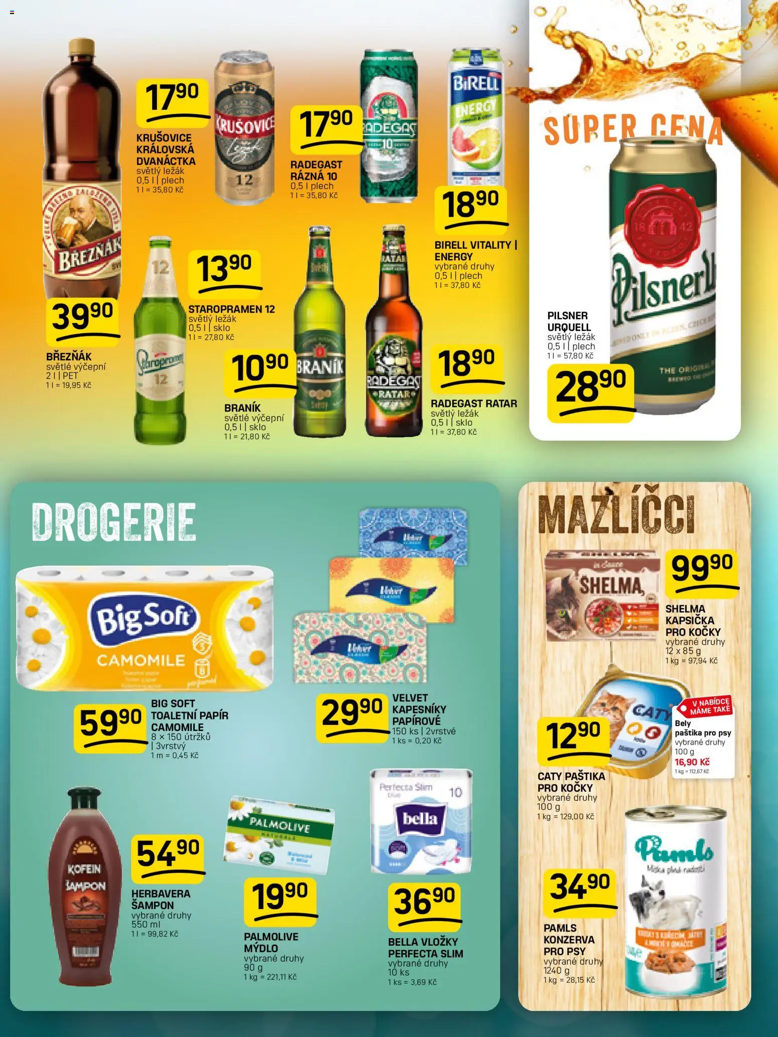 Flop leták od 08.04.2026 | Strana: 11 | Produkty: Březňák, Vložky, Radegast Ratar, Braník