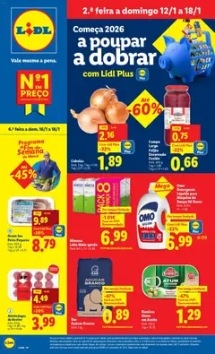 Pré-visualização Lidl folheto válido de 12.01.2026