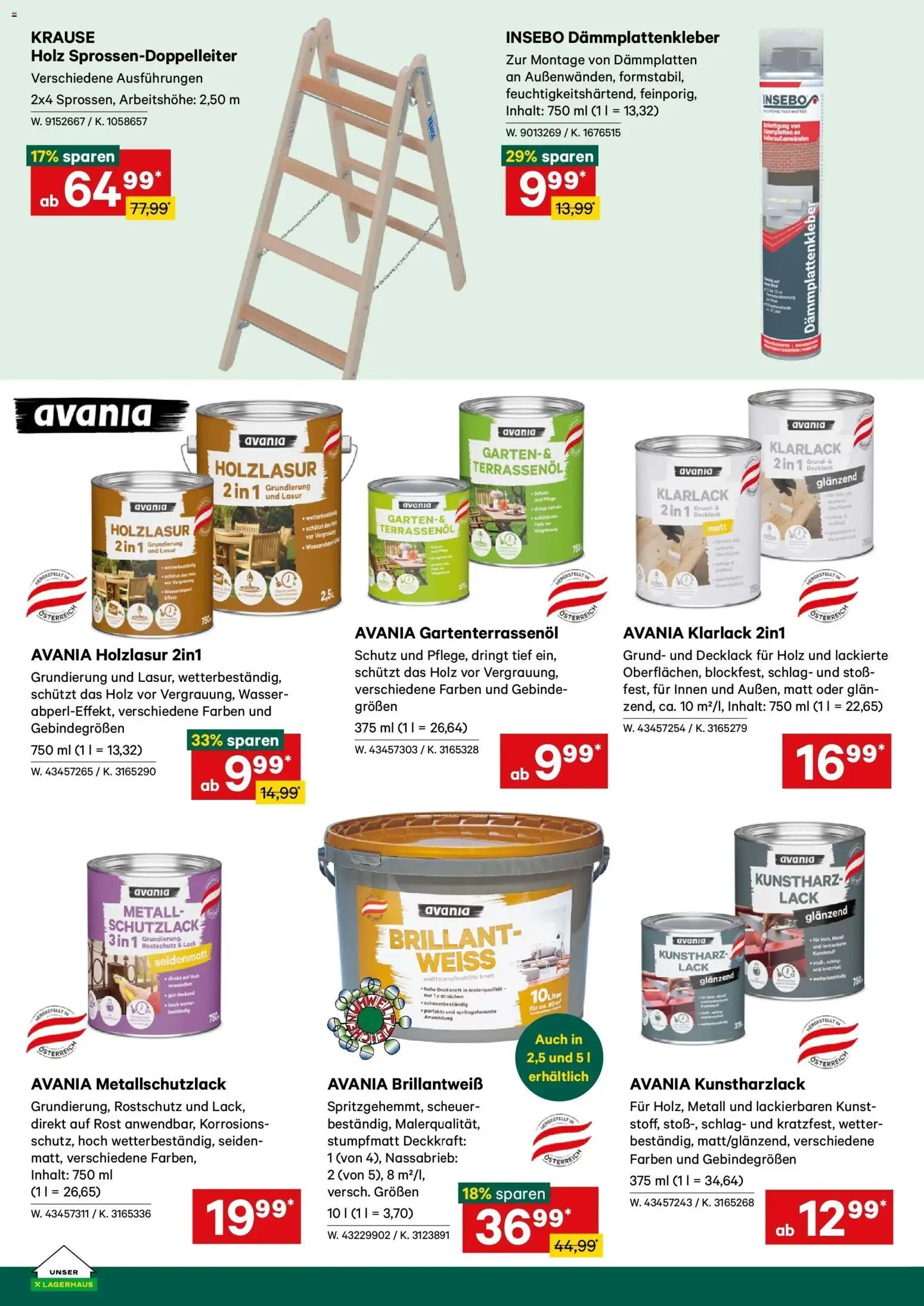 Lagerhaus Wochen Angebote gültig ab 01.03.2026 | Seite: 10 | Produkte: Wasser