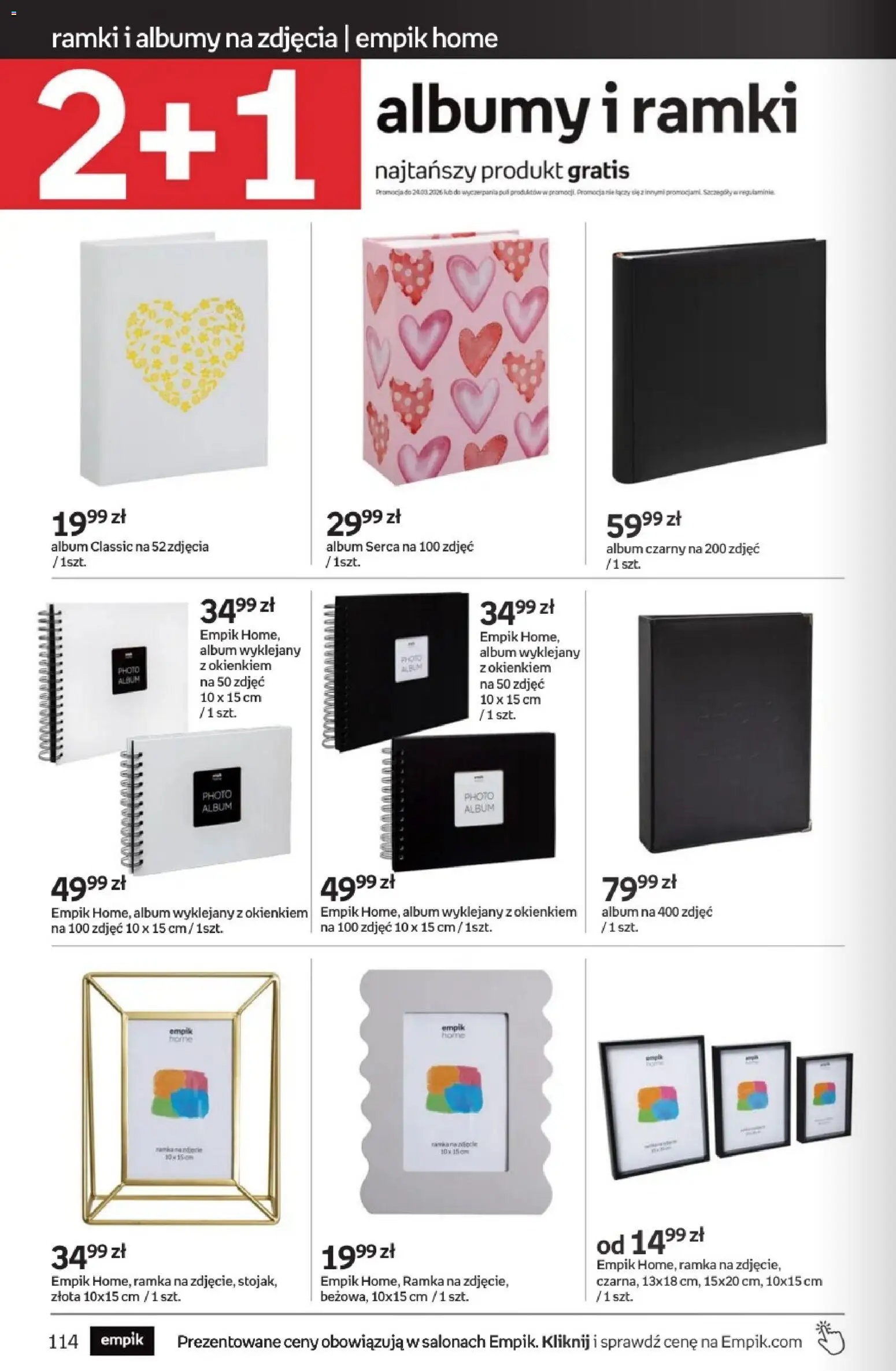 Empik promocje - Tom kultury Zabawki od 11.03.2026 | Strona: 32 | Produkty: Ramka