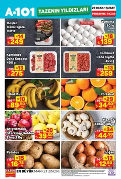 29.01.2026 tarihinden itibaren geçerli olan A101 kataloğu önizlemesi