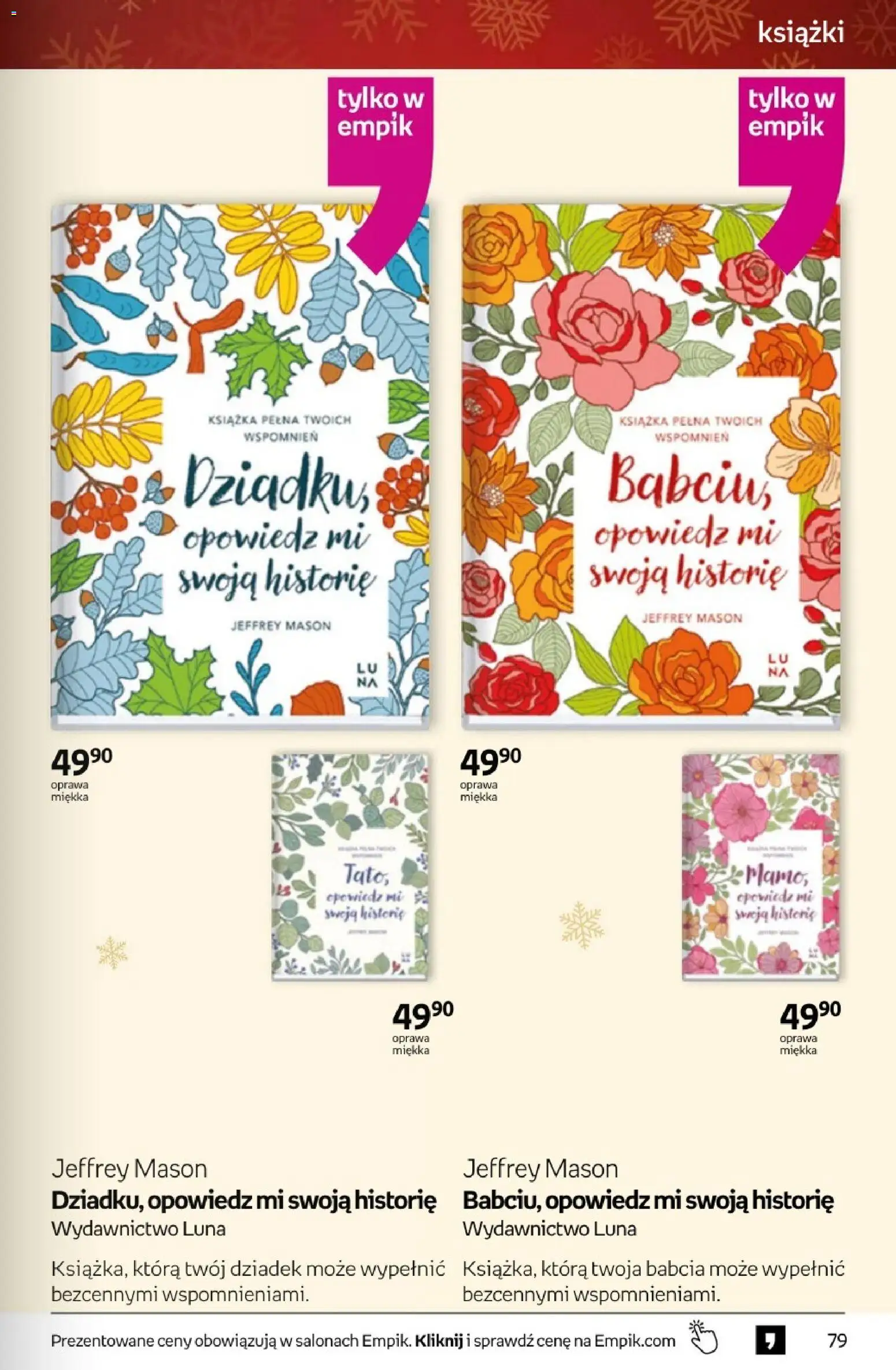 Empik Black Friday od 26.11.2025 | Strona: 79 | Produkty: Książki