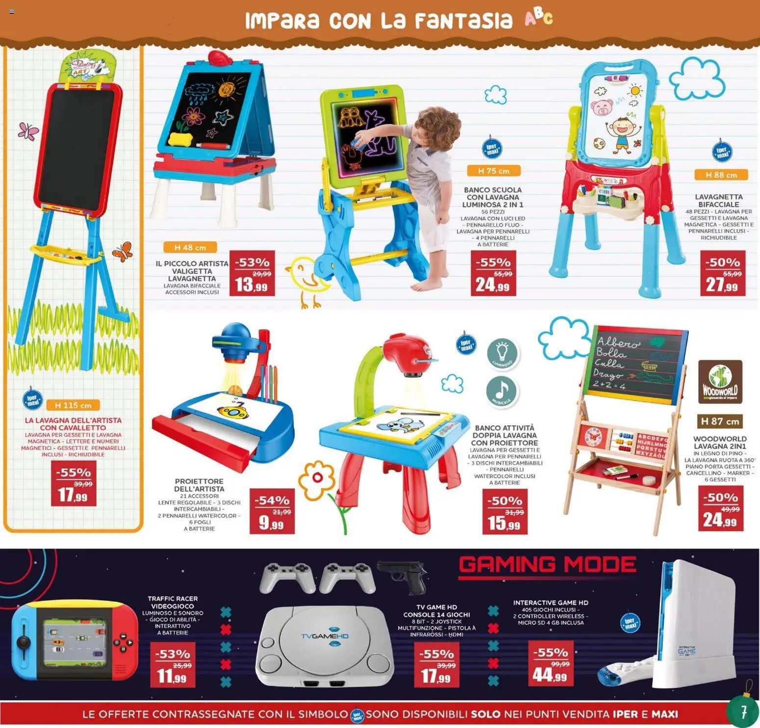 Volantino Happy Casa del 22.11.2025 | Pagina: 7 | Prodotti: Culla, TV, Gioco, Valigetta