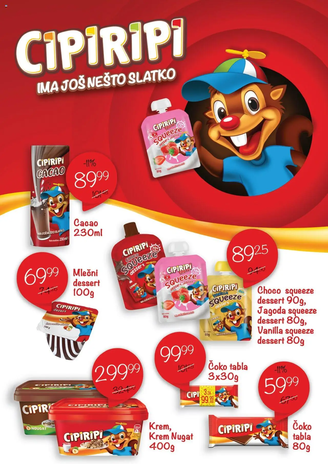 Senta Promet katalog - važi od 08.10.2025 | Strana: 3 | Proizvode: Sto, Jagoda