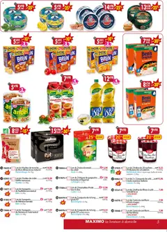  | Page: 5 | Produits: Emmental, Thon, Tomates, Bretzels