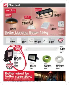 Build It - Gauteng - Weekly Specials │ valid from 23.07.2025 | Page: 3 | Products: USB, Lamp, Light, Switch
