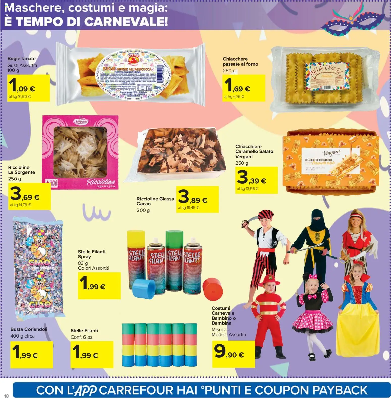 Volantino Carrefour del 17.02.2026 | Pagina: 18 | Prodotti: Cacao, Forno, Glassa