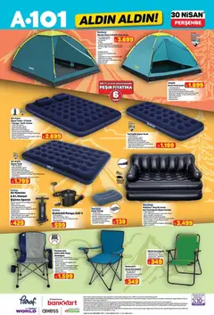 30.04.2026 tarihinden itibaren geçerli olan A101 kataloğu önizlemesi | Sayfa: 8