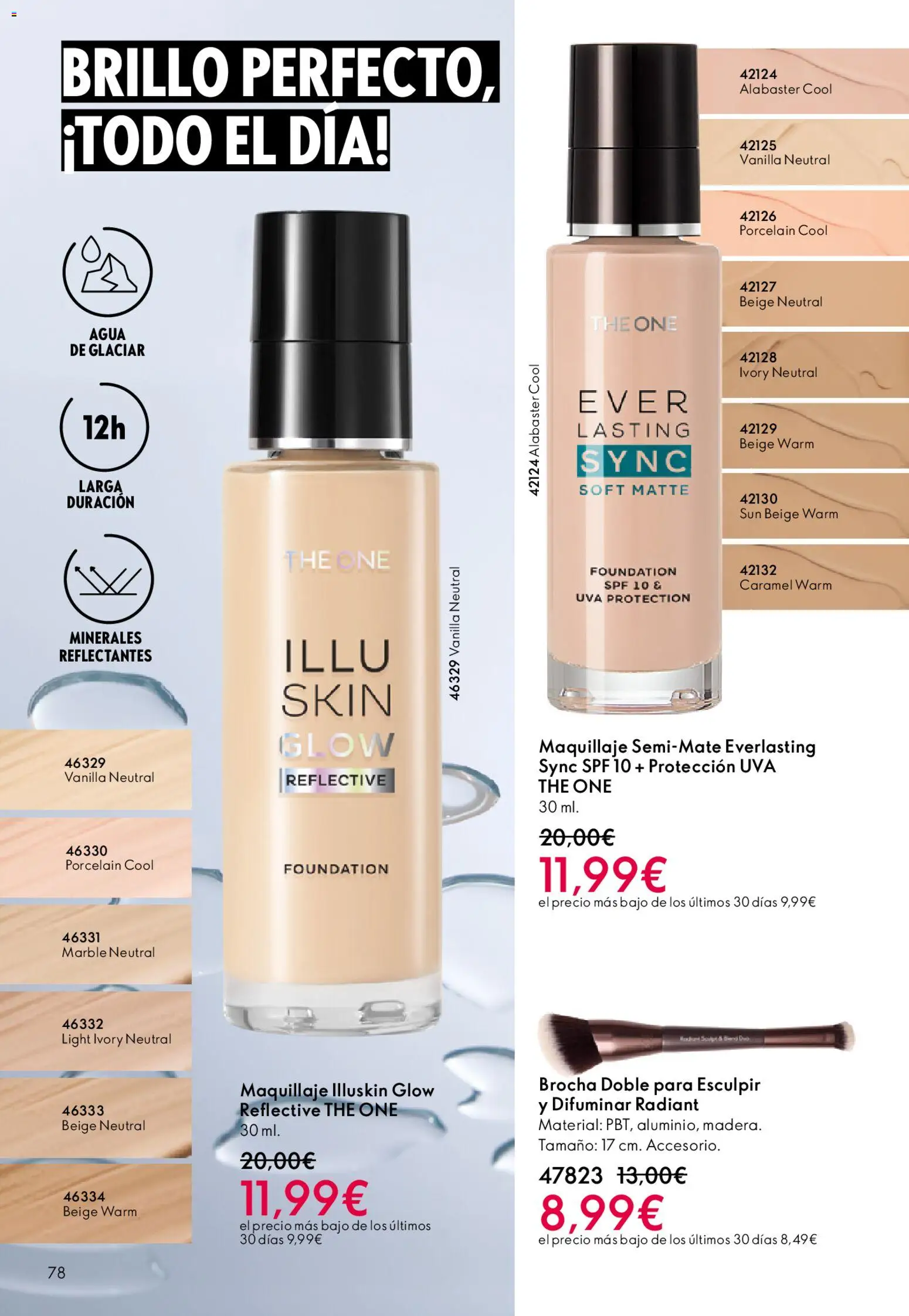 Oriflame - Catálogo Campaña 16 │ válido desde el 19.11.2025 | Página: 78 | Productos: Maquillaje, Brocha