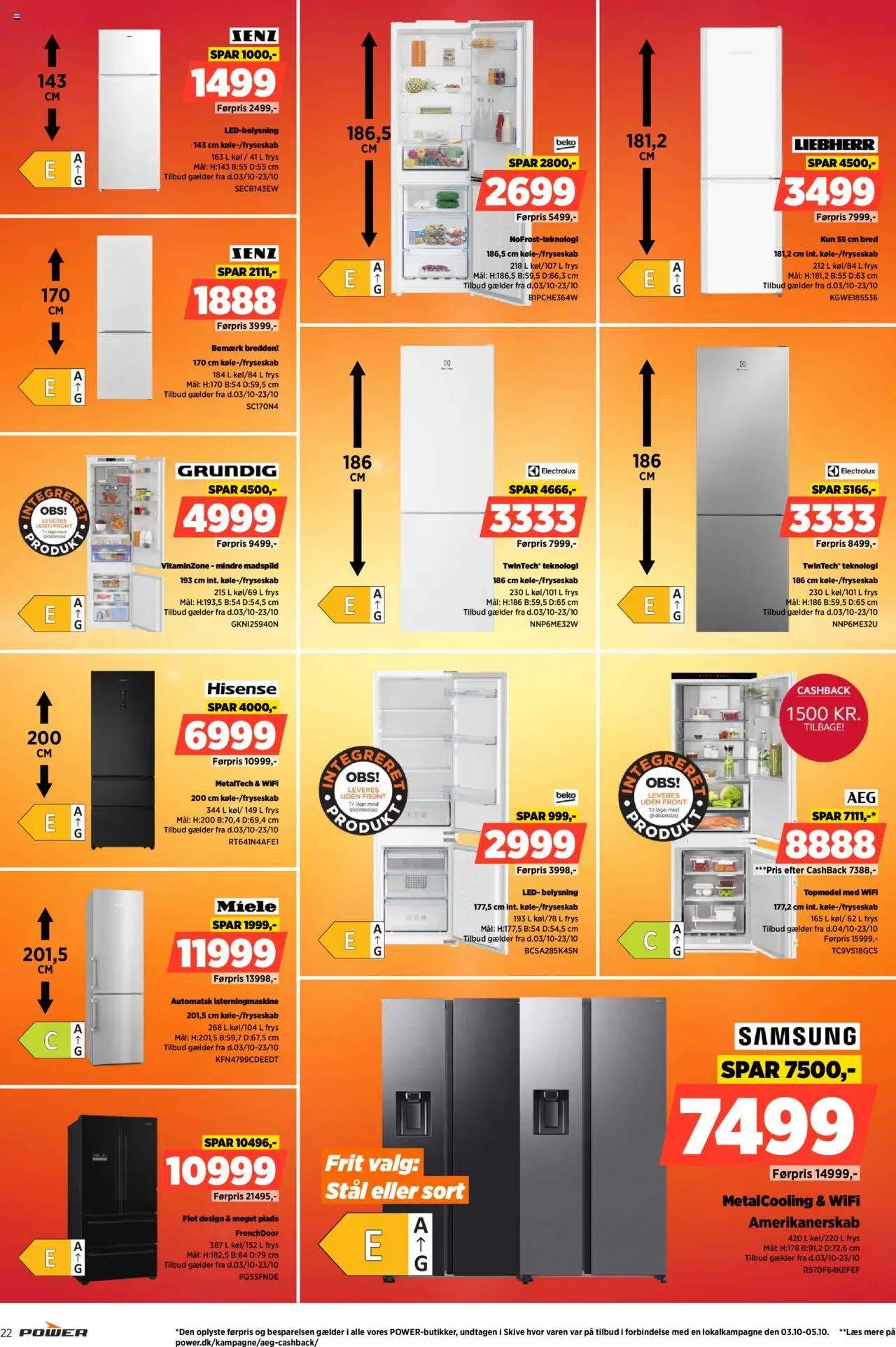 Power tilbudsavis – gyldig fra 17.10.2025 | Side: 22