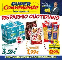 Anteprima del volantino Volantino SuperConveniente	 valido a partire dal 03.02.2026